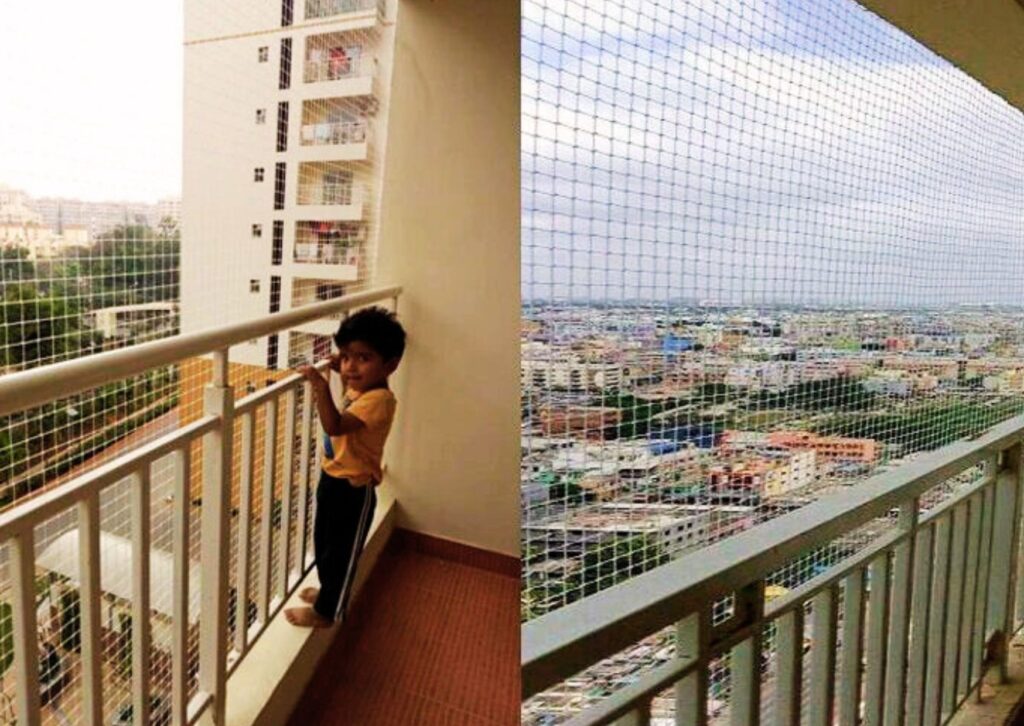 Children Safety Nets for Balconies in Hyderabad