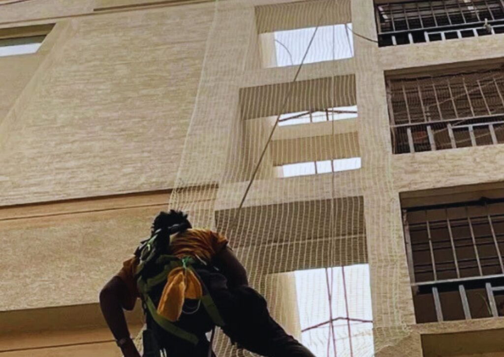Duct Area Safety Nets Installation Service in Hyderabad