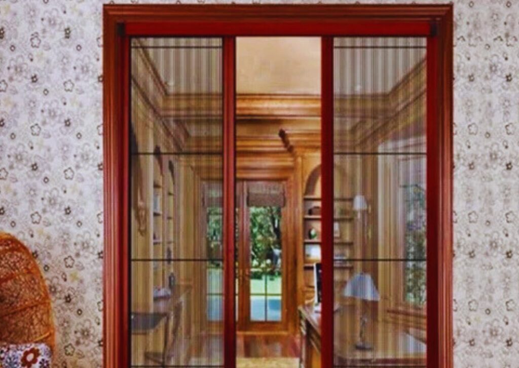 Mosquito mesh doors for home and office use