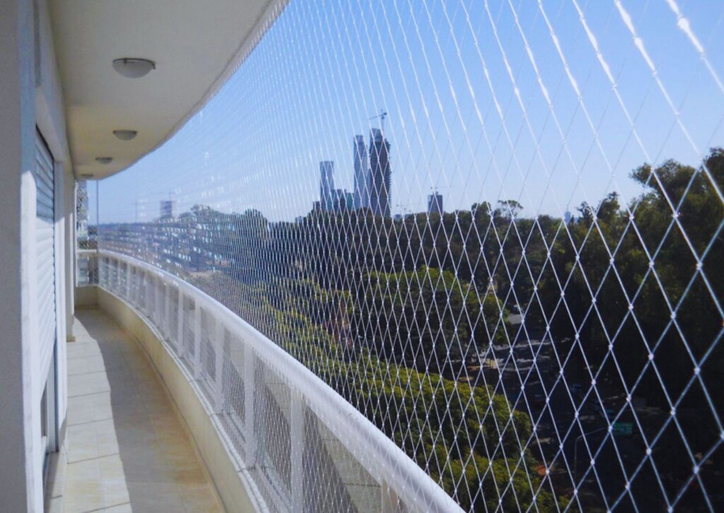 Anti bird nets for residential and commercial buildings