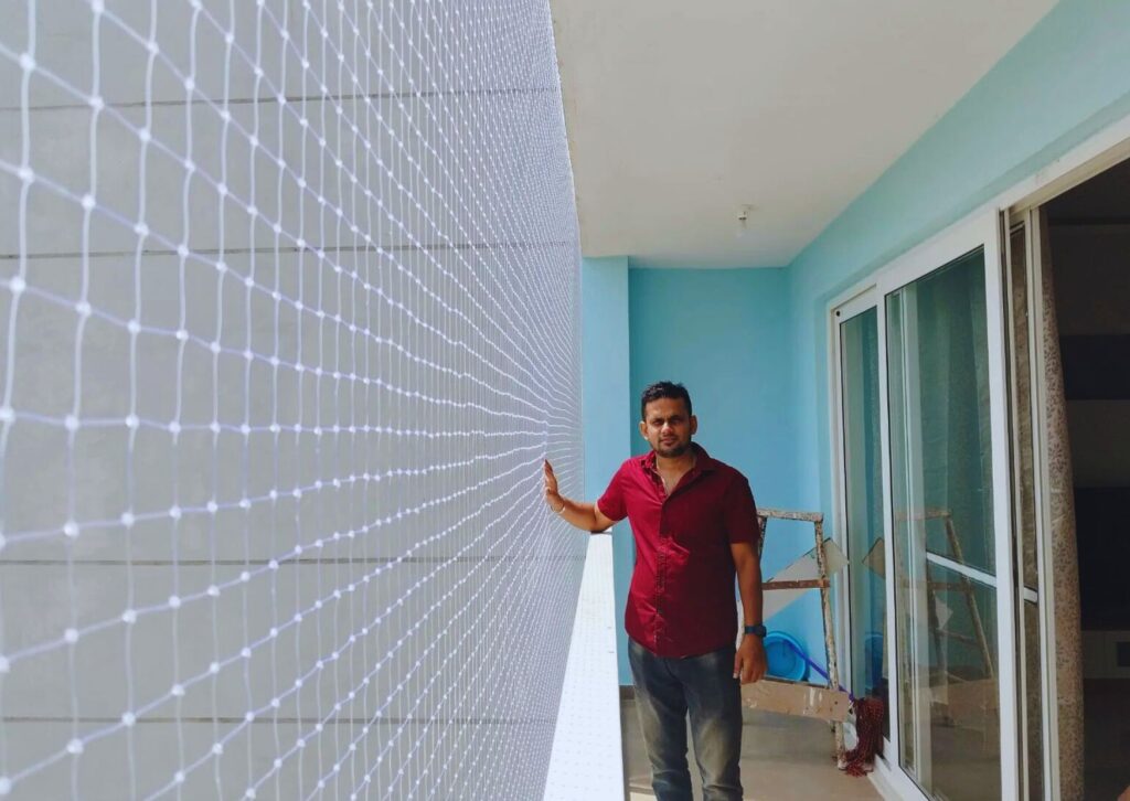 Professional balcony safety nets installers near me