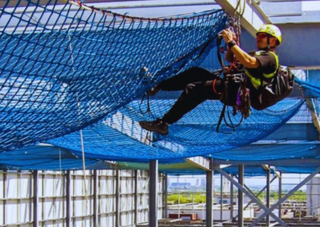 Industrial safety nets installation services